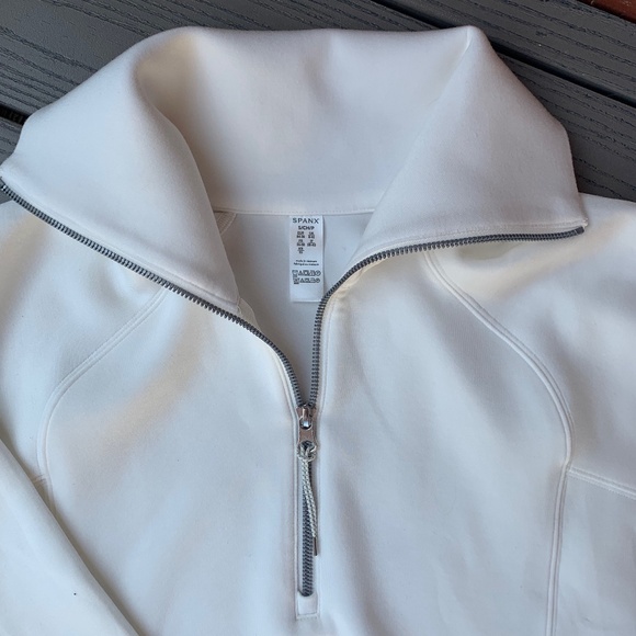 SPANX AirEssentials Half Zip Pullover - Picture 3 of 12